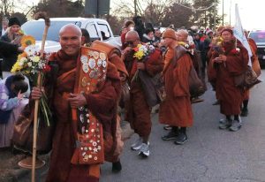 Fotografia della Walk for Peace