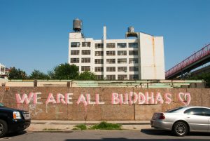 Graffito Buddha