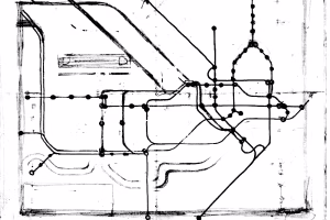 bozzetto di Harry Beck, 1931, per gategate.it